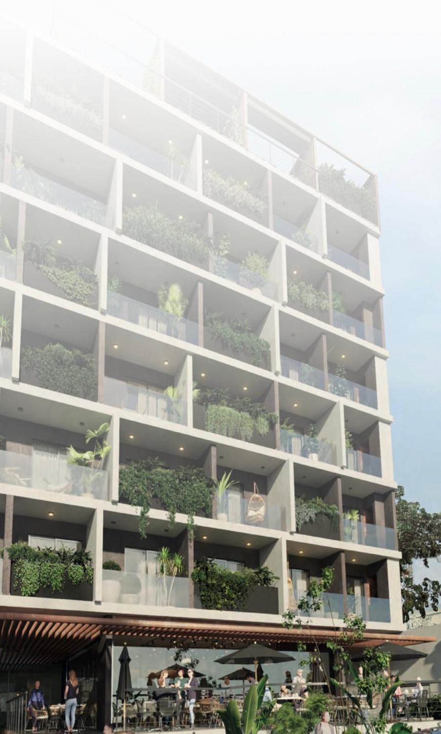 Green courtyard development, Asunción — photo 2