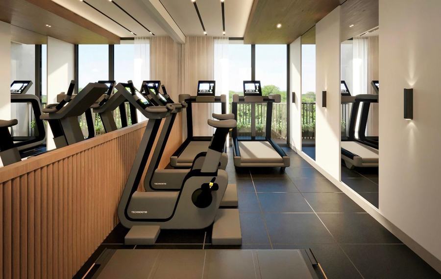 Development gym amenity, Asunción