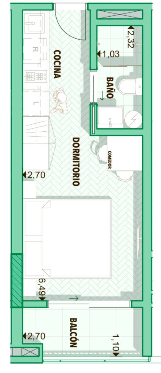 Loft in a 25-floor tower, Asunción, photo 10