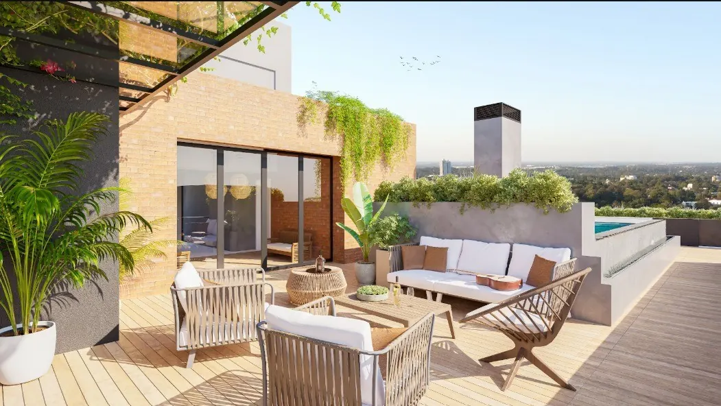 Terrazza sul tetto, immagine illustrativa, AO-022