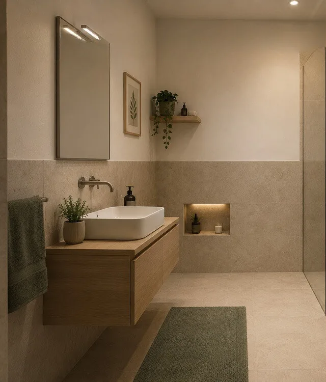 Baño (render ilustrativo), AO-023